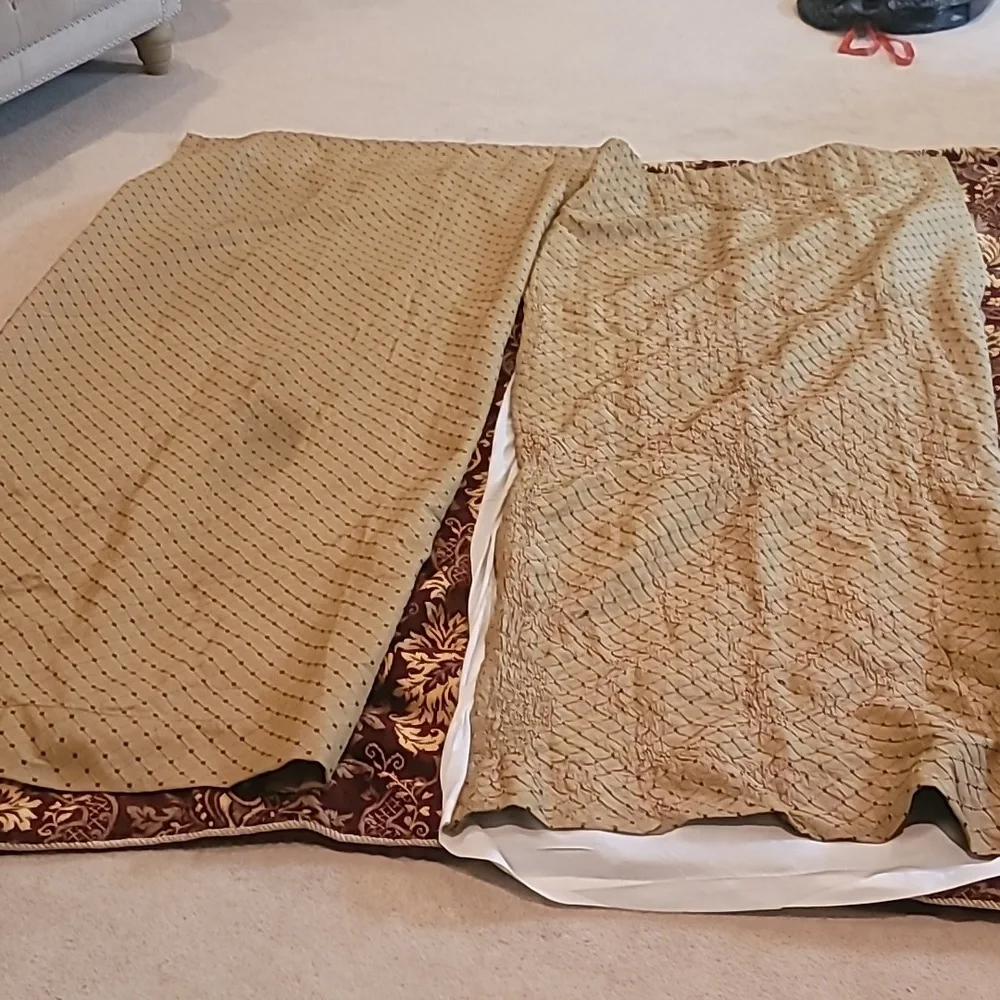 Elegant Tan Curtains
